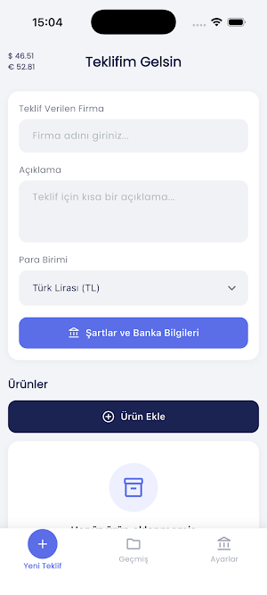 Teklifim Gelsin / Get My Quote Screenshot 0