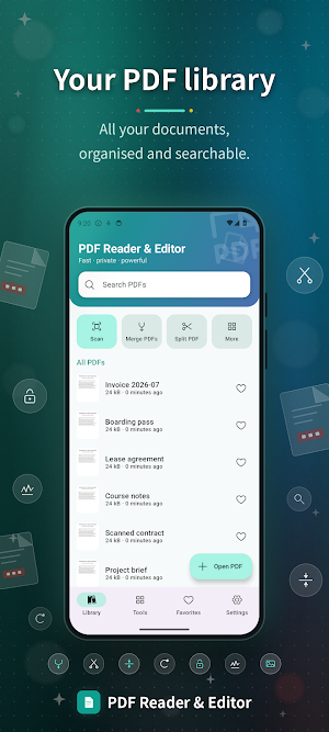 PDF Reader & Editor Screenshot 3