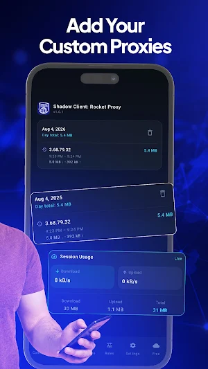 Shadow Client: Rocket Proxy Screenshot 2