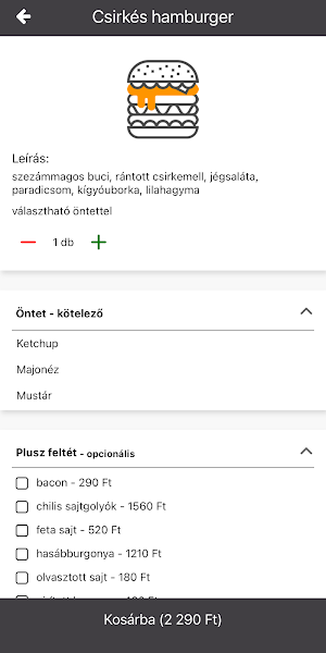 Tücsök Gyros Screenshot 2