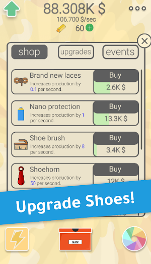 Sneaker Tap - Game about Sneakers Screenshot 1
