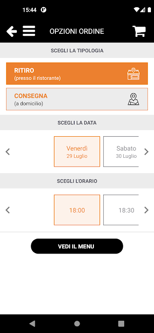 Pizza da romano foce Screenshot 1