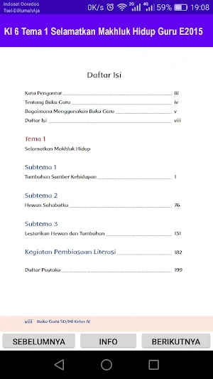Kl 6 Tema 1 Selamatkan Mahkluk Screenshot 2