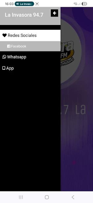 La Invasora 94.7 Fm Screenshot 3