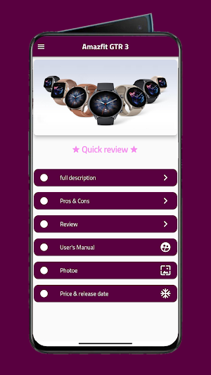Amazfit GTR 3 Guide Screenshot 2