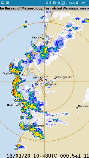 Rain Radar Australia Screenshot 1