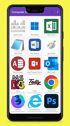 Computer shortcut key Screenshot 0