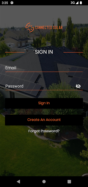 Connected Solar Screenshot 1