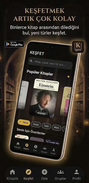 Kütüphanem Screenshot 0