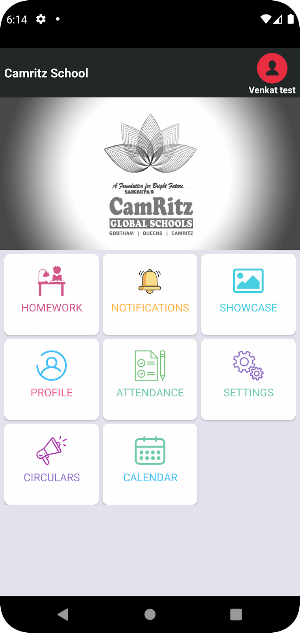 CamRitz Global school App Screenshot 1