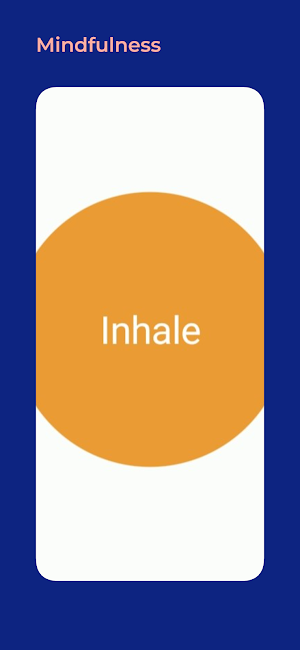 Calm Mind | Mindfulness breath Screenshot 1