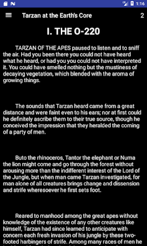 Tarzan at the Earth's Core - eBook Screenshot 3