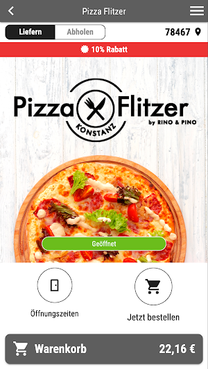 Pizza Flitzer Screenshot 0