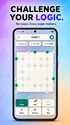 Slant - Classic Puzzle Screenshot 3
