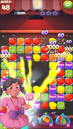 Candy Match 3: Cake & Cookies Screenshot 0