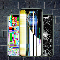 Broken Screen Prank Wallpaper