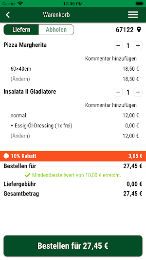 Pizzeria Gladiatore Screenshot 1