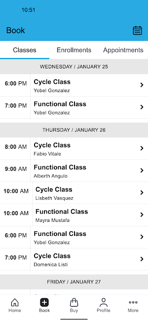 Fit4U Training Screenshot 1