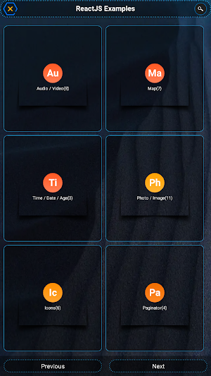 React.js Examples & Components Screenshot 2