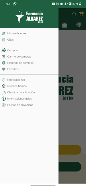 Farmacia Álvarez Screenshot 1