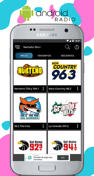 Norteño 104.1 FM-720 AM Radio Screenshot 0
