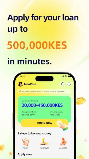 NeoPesa - Instant Pesa Cash Screenshot 1
