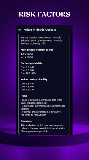 Soccer Predictions - Naksir Ai Screenshot 1