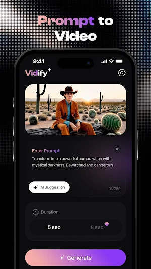 Vidify: AI Video Generator Screenshot 3