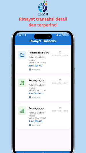 Midnet APP Screenshot 1