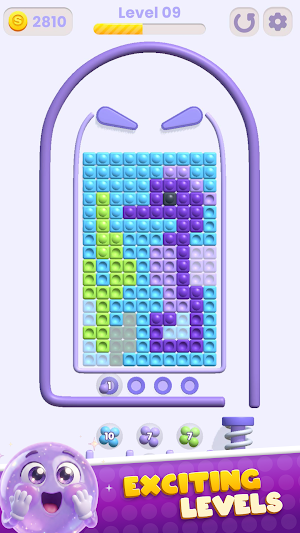 Pixel Bounce: Art Puzzle Screenshot 1