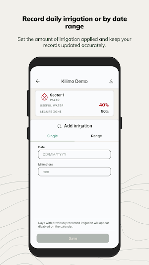 Kilimo: Irrigation management Screenshot 3