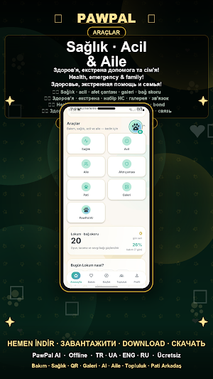 PawPal: Pati Takip ve Bakım Screenshot 2