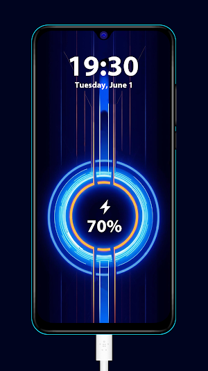 Battery Charging Live Anim Screenshot 0