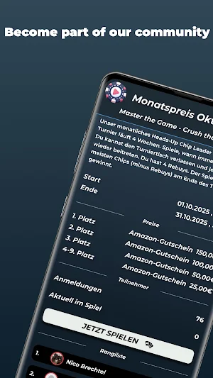 Pokerheads - Heads-up Poker Screenshot 0
