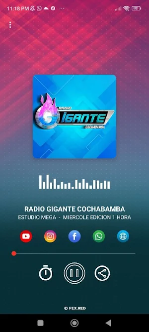 Radio Gigante Cochabamba Screenshot 2