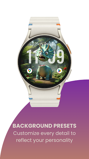 Jurassic: Dinosaur Watch Face Screenshot 3