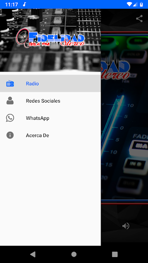 Fidelidad Stereo Screenshot 2