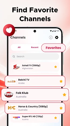 IPTV Smart Online TV Player Screenshot 3