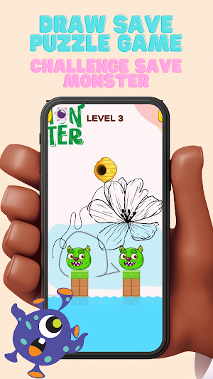 Save Monster: Rainbow Rescue Screenshot 1
