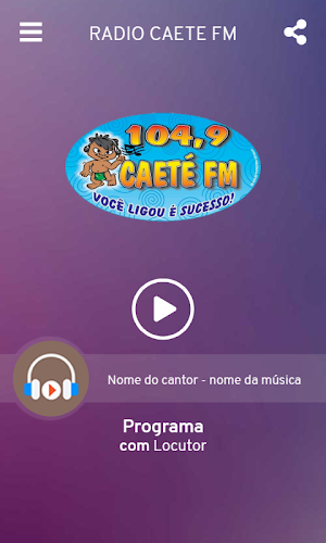 RADIO CAETE FM Screenshot 1