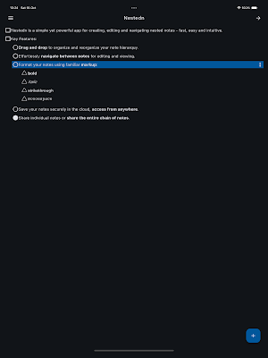 Nested Notes Screenshot 3