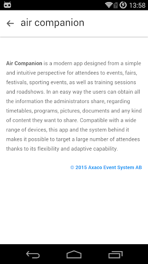 Air Companion Screenshot 1