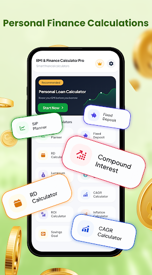Finance Tool: EMI Calculator Screenshot 2