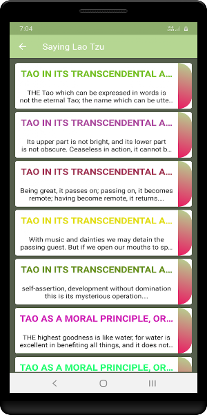 Saying Lao Tzu Screenshot 0