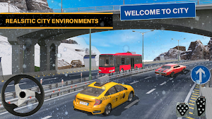 Grand Taxi Simulator : Modern Taxi Game 2020 Screenshot 1