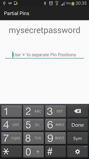 Pin Keeper (Pins/Passwords) Screenshot 3