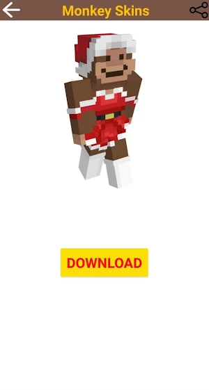 Monkey Skins For Minecraft Screenshot 3