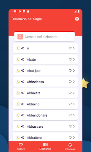 Dizionario dei Sogni Screenshot 1