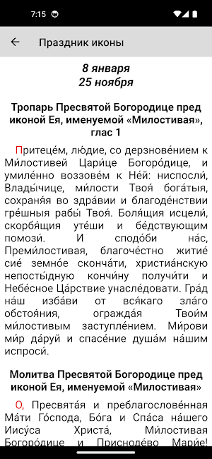Божья Матерь Киккская Screenshot 3