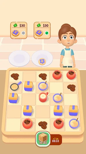 Merge Restaurant Tycoon Screenshot 1